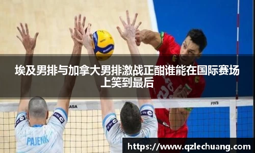 埃及男排与加拿大男排激战正酣谁能在国际赛场上笑到最后